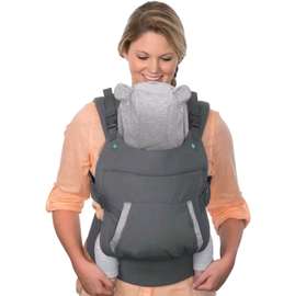Porte bébé kangourou avec capuche.