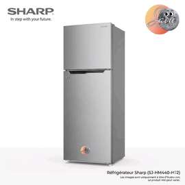 REFRIGERATEUR SHARP 2PORTES 430LITRES NOFROST GRIS
