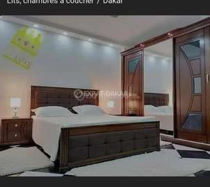 Ensemble chambre à coucher 4 battants