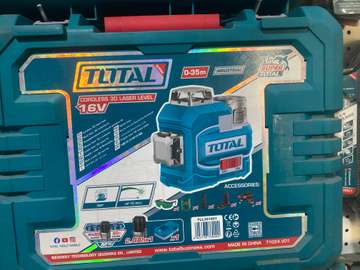 Total Niveau Laser 3D Sans Fil 16V 35m