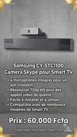 Camera pour Smart TV 4 microphones 720p HD
