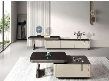 MEUBLE TV REF DK16-2680+TABLE BASSE REF DK016-1400