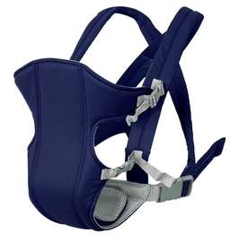 Porte-bébé ventral orange vif confort et sécurité