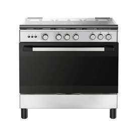 CUISINIERE 5FEUX MIDEA 90X60 A GAZ INOX 90605G030