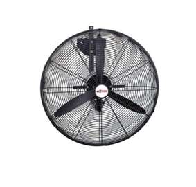 Astech ventilateur mural noir 3 hélices