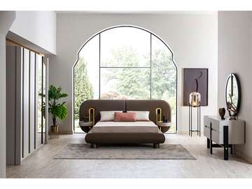 CHAMBRE A COUCHER 180X200 COMPLETE BERGAMA