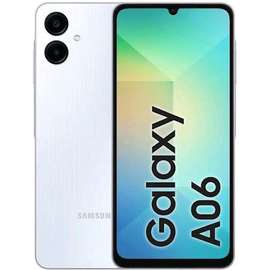 Samsung Galaxy A06 blanc double caméra écran large