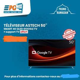 TV Google Astech 50" 4K QLED Smart