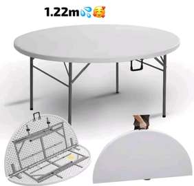 Table pliante ronde 1.20m dressage