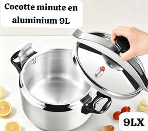 Cocotte minute aluminium 9L
