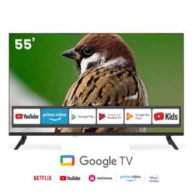 TELEVISEUR 55POUCES TEKO GOOGLE TV 55V6F2GTW
