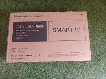 smart hisense 32" full options