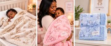 Couverture bébé Sunnozy ultra-douce – Motif ourson