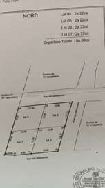 VENTE TERRAIN COMMERCIAL 888M2 PATTE D'OIE