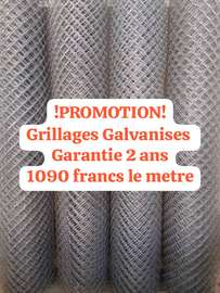 Grillage Galvanise a chaud