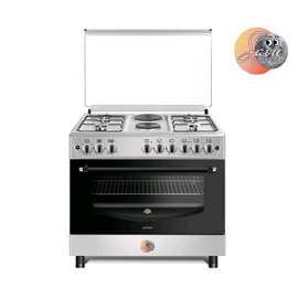 CUISINIERE ASTECH 6FEUX 90X60 2FEUX ELEC 4FEUX GAZ FOUR GAZ