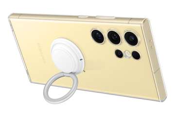 Coque Samsung Galaxy S24 Ultra transparente avec support