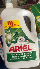 Lessive liquide ARIEL - LENOR 100/111 lavages