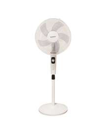 Deska ventilateur sur pied blanc oscillant