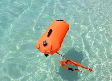 Bouée de sécurité pour la natation Bouée gonflable 2 en 1