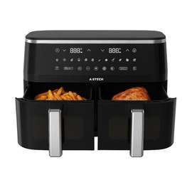 Air Fryer Astech  double compartiment noir