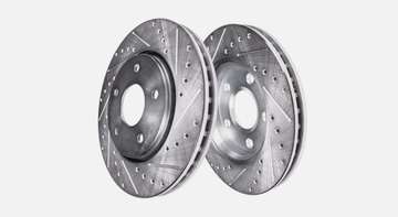 Kit de 4 Disques freins pour Toyota Highlander