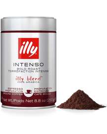 ILLY Café en grains ou Moulu Torréfié Arabica - 250grs