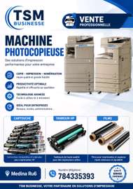 Machine photocopie et cartouche