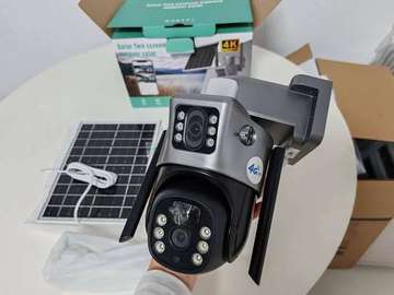 Caméra solaire avec puce 4G