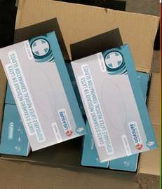Gants médicaux latex jetables lot stérile examen