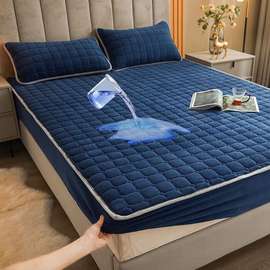 Drap housse lit imperméable protège matelas 3 places