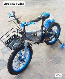 Vélo Enfant 16 Pouces (5 à 7 ans)