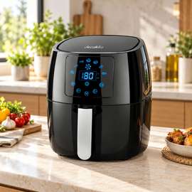 AIR FRYER 4,5MITRES DECAKILA A AIR DIGITALE 2PIECES NOIR