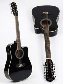 Guitare électro-acoustique Aiersi 12 cordes