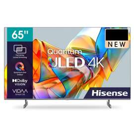 TELEVISEUR HISENSE 65" ULED SMART VIDAA QUANTUM DOT 4K 65U7N