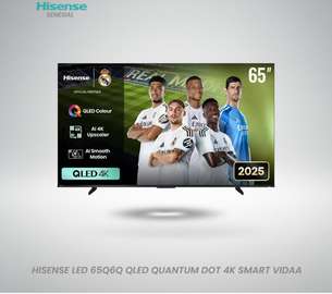 Hisense 65Q6Q QLED 4K Smart TV 65 pouces