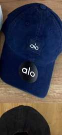 Casquette Alo bleu marine ajustable style baseball
