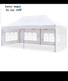 Bâche pliable 6m sûr 3m avec couverture