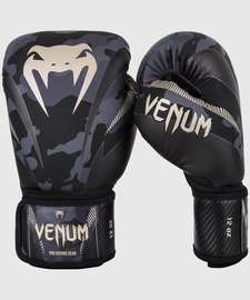 Gants de boxe Venum Impact - Camouflage foncé/Sable