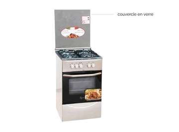 Cuisiniere inox semi inox