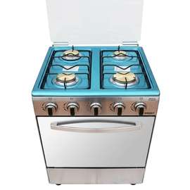 CUISINIERE SMART TECHNOLOGY 4FEUX 50X50 A GAZ INOX STC5050S