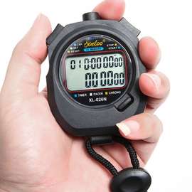 Chronomètre électronique 10 mémoires à double rangée