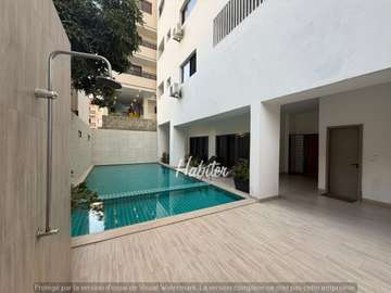 Appartement meublé à louer au Point E