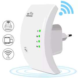 Répéteur WiFi 300Mbps 2.4 GHz prise murale