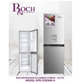 RÉFRIGÉRATEUR COMBINÉ ROCH RFS 310A+4 TIROIRS AVEC FONTAINE