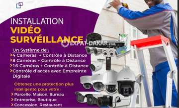 Camera ,Installation vidéo surveillance