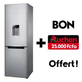 REFRIGERATEUR SAMSUNG COMBINE 3TIROIRS + BON AUCHAN OFFERT