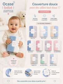 Lot de 2 Langes Bébé – Douceur et Polyvalence au Quotidien