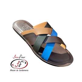 Chaussure homme sandale en cuir modèle Goor