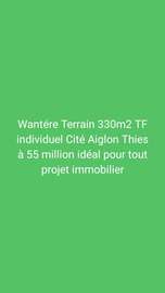 TERRAIN A VENDRE